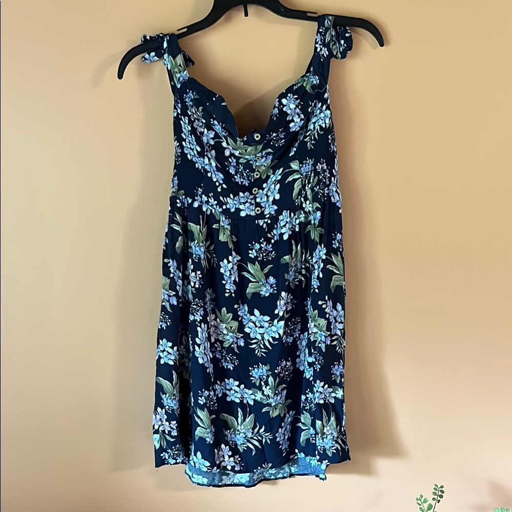 American Eagle Outfitters Navy Floral Dress